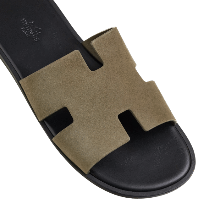 Hermes Izmir Sandal Vert Toundra - Image 4