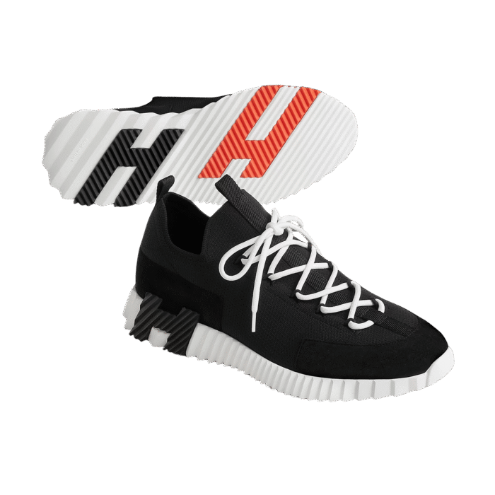 Hermes Lift slip-on sneaker Noir / Blanc - Image 3