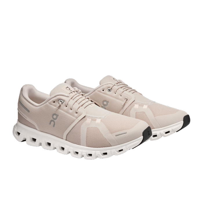 On Running Cloud 6 Pearl/White - Image 3