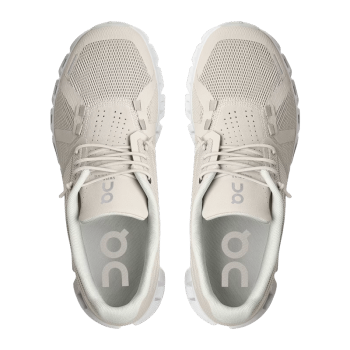 On Running Cloud 5 Pearl/White - Image 5