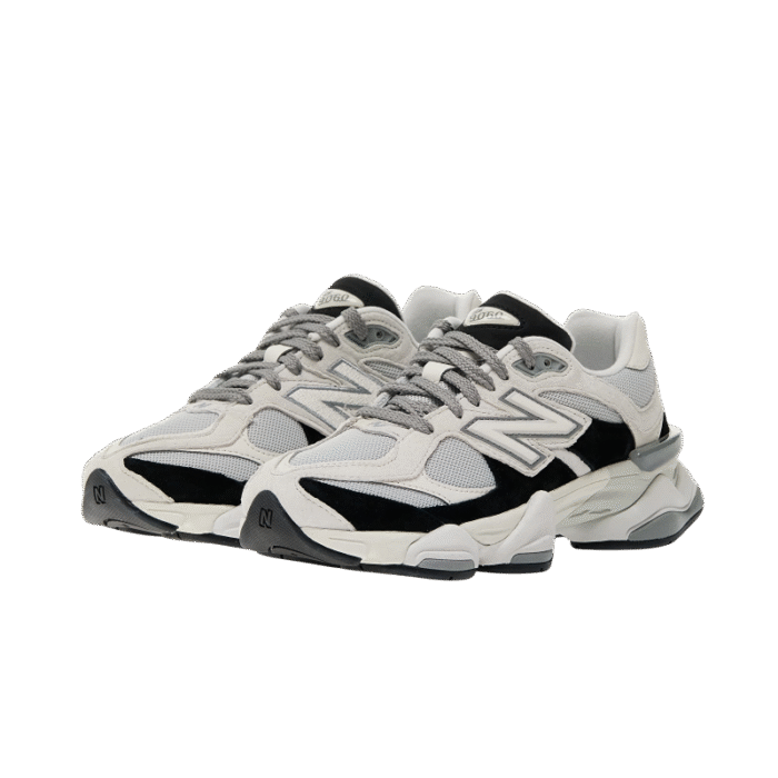 New Balance 9060 Grey Jet Black - Image 5