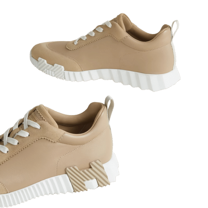 Hermes Bouncing sneaker Beige Lin - Image 5