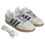 Adidas Samba OG - Off White / Dark Blue / Clear Sky - Image 4