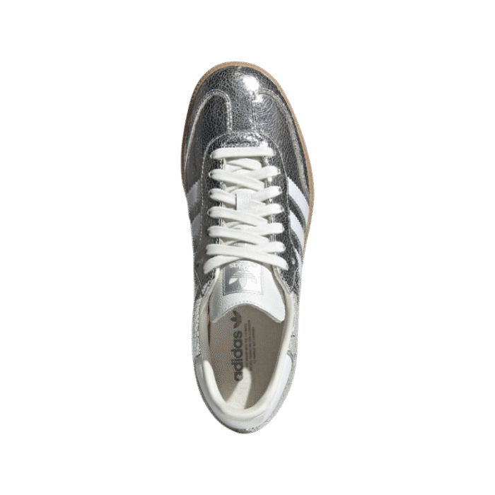 Adidas Samba OG - Silver Metallic / Cloud White / Core White - Image 5