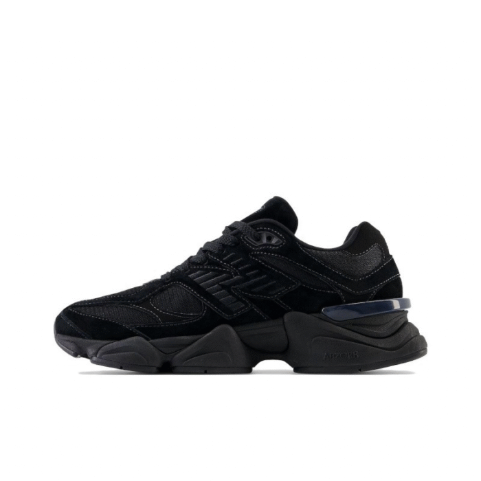New Balance 9060 Triple Black - Image 2