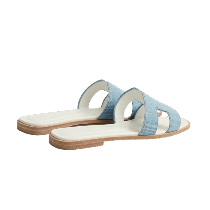 Hermes Oran Sandal Bleu/Clair - Image 3