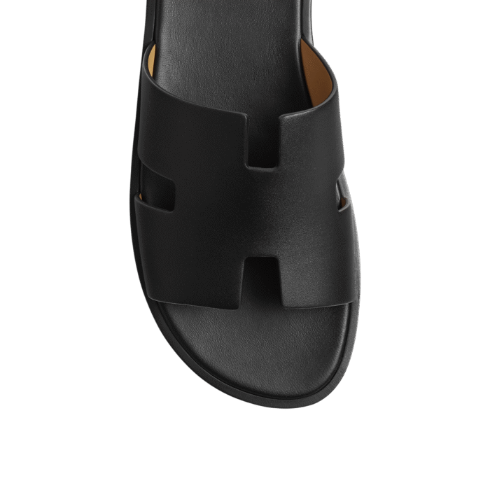 Hermes Izmir Sandal Noir Black - Image 4
