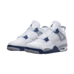 Jordan 4 - White Midnight Navy - Image 2