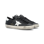 Golden Goose Super-Star - Black White Leather - Image 3