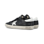 Golden Goose Super-Star - Black White Leather - Image 4