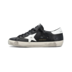 Golden Goose Super-Star - Black White Leather - Image 2