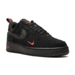 Nike Air Force 1 Low Multi-Swoosh Black Crimson - Image 2