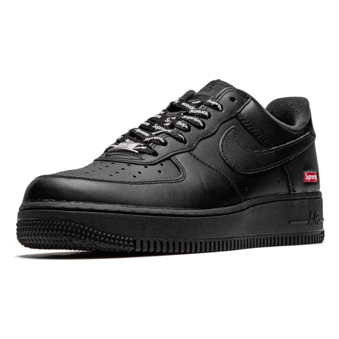 Nike Air Force 1 Low Superme - Black - Image 3