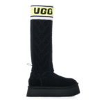 UGG Classic Sweater Letter Boot - Black - Image 2
