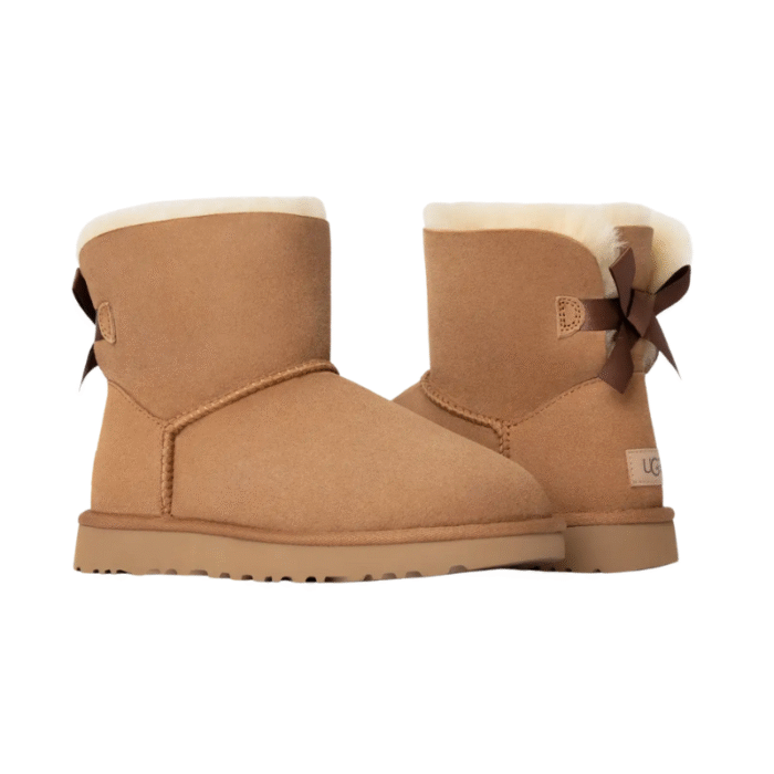 UGG Mini Bailey Bow II - Chestnut - Image 3
