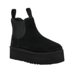 UGG Neumel Platform Chelsea Boot - Black - Image 3