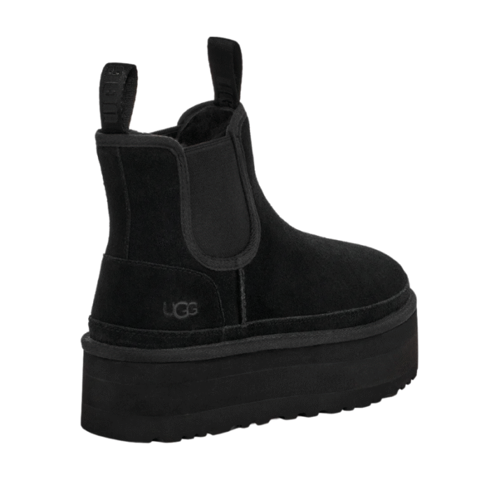 UGG Neumel Platform Chelsea Boot - Black - Image 4