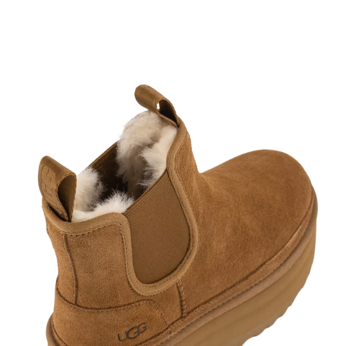 UGG Neumel Platform Chelsea Boot - Chestnut - Image 5