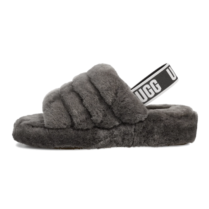 UGG Fluff Yeah Slide - Charcoal - Image 4