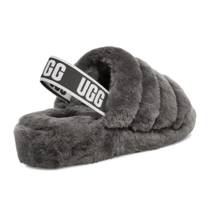 UGG Fluff Yeah Slide - Charcoal - Image 5