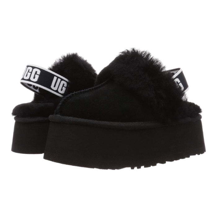 UGG Funkette Slipper - Black - Image 2
