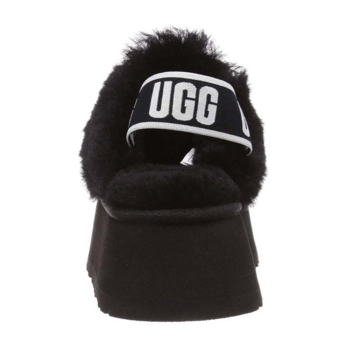 UGG Funkette Slipper - Black - Image 3