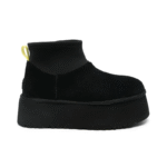 UGG Women's Classic Mini Dipper platform boot Black