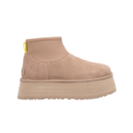 UGG Women's Classic Mini Dipper platform boot Mustard Seed