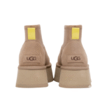 UGG Women's Classic Mini Dipper platform boot Mustard Seed - Image 3