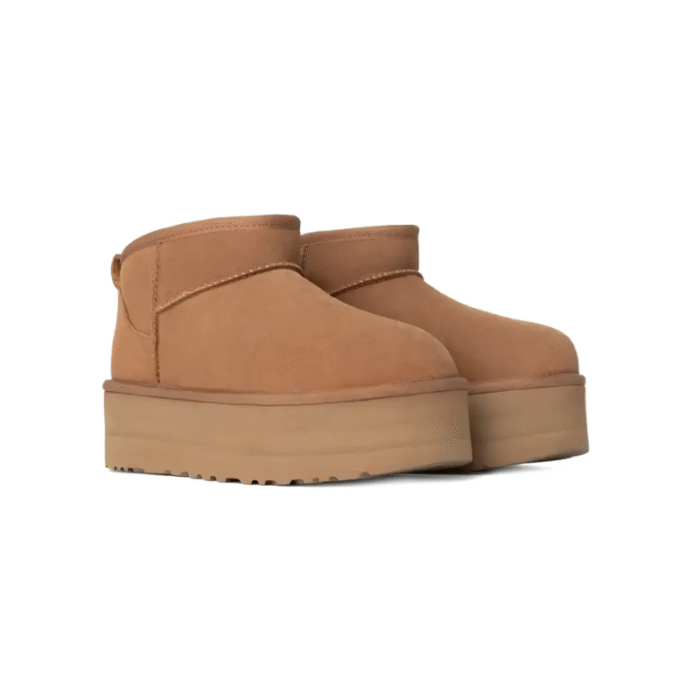 UGG Classic Ultra Mini Platform Boot Chestnut Brown - Image 3