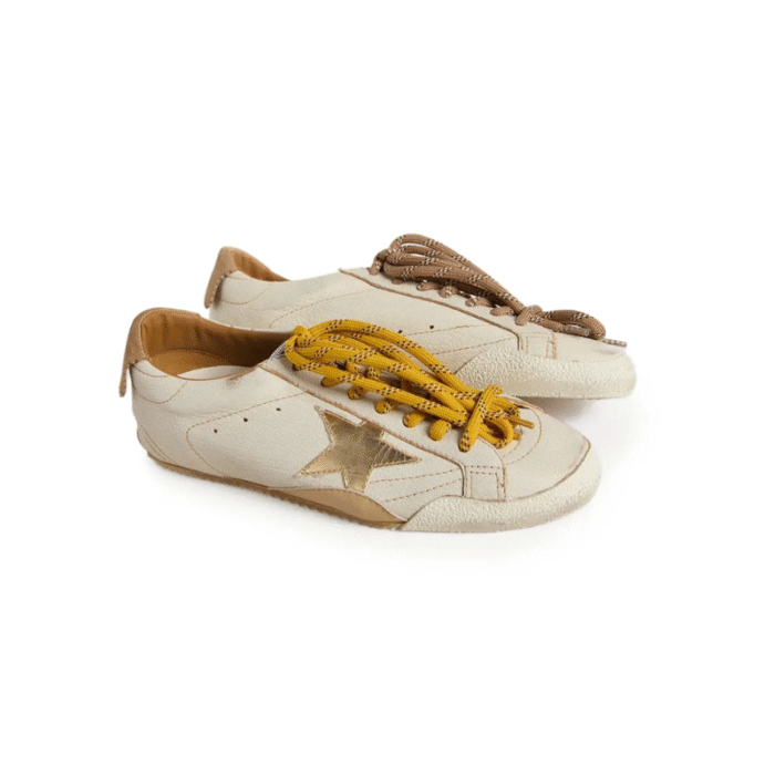 Golden Goose True Star sneakers white/Gold/beige - Image 4