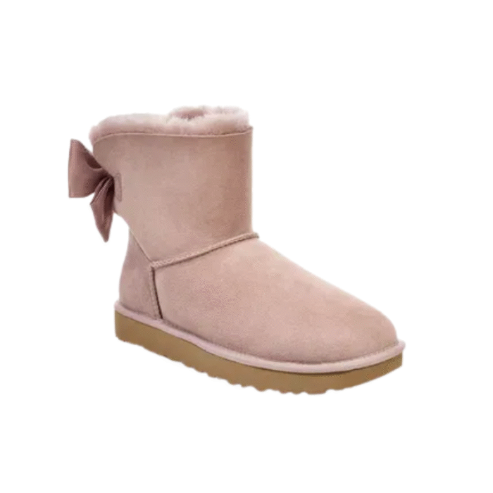 Mini Bailey Bow II Glam Classic Boot Pink - Image 3