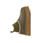 UGG Tazz Slipper with knit sock olive/green - Image 3