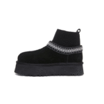 UGG Tazz Slipper with knit sock Black - Image 2