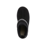 UGG Tazz Slipper with knit sock Black - Image 5