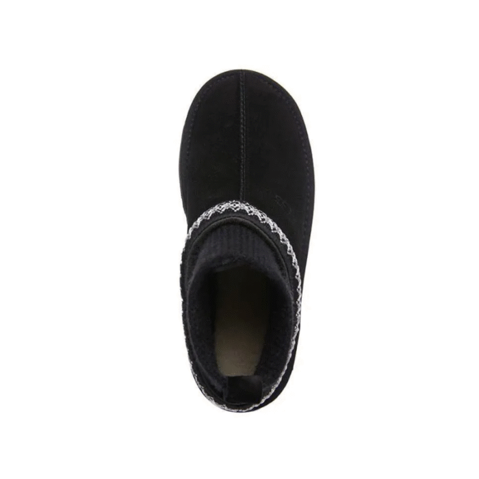 UGG Tazz Slipper with knit sock Black - Image 5