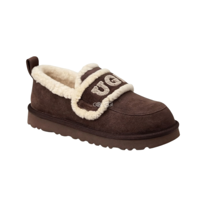 UGG Violet Shearling Slippers Brown - Image 2