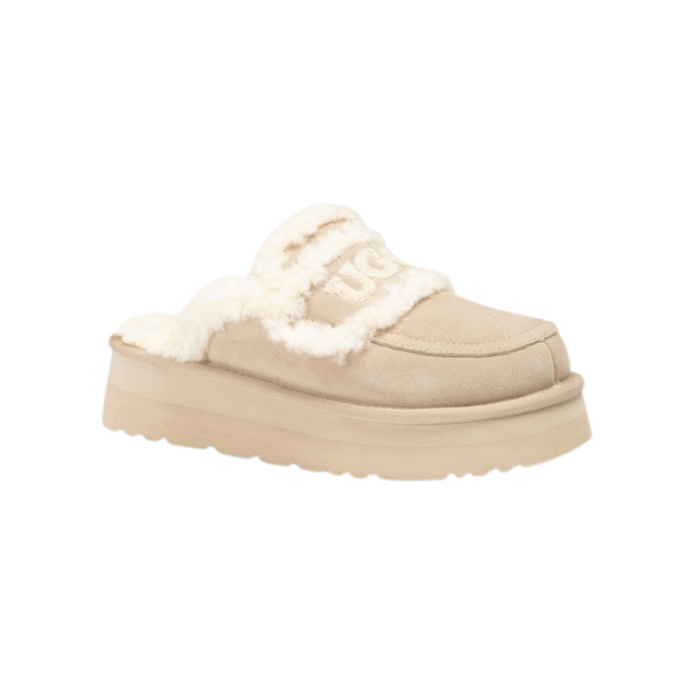 UGG Violet Shearling Slippers Beige - Image 3