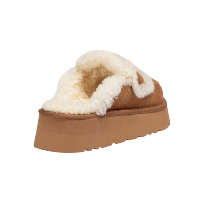 UGG Violet Shearling Slippers chestnut - Image 4