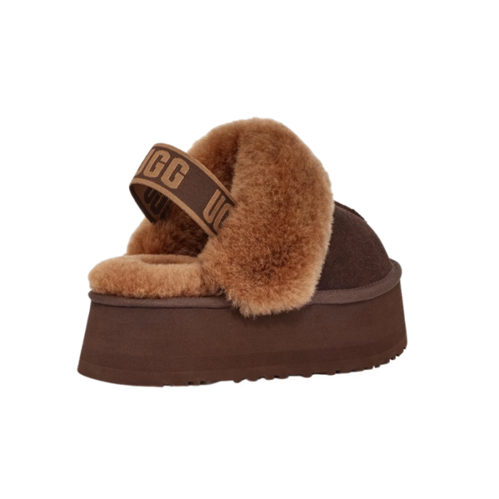 UGG Funkette Slipper - Burnt Cedar - Image 4
