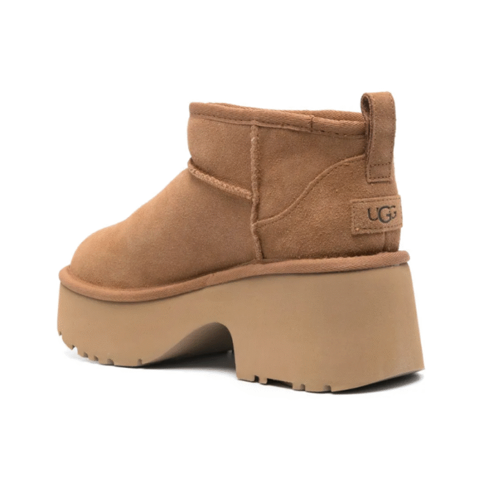 UGG Classic Ultra Mini Boot - Chestnut Brown - Image 3
