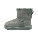 UGG Kids Mini Bailey Bow II boots - Grey - Image 6