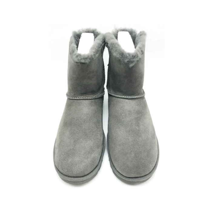 UGG Kids Mini Bailey Bow II boots - Grey - Image 5