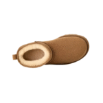 UGG Kids Classic Ultra Mini boots - Chestnut - Image 4