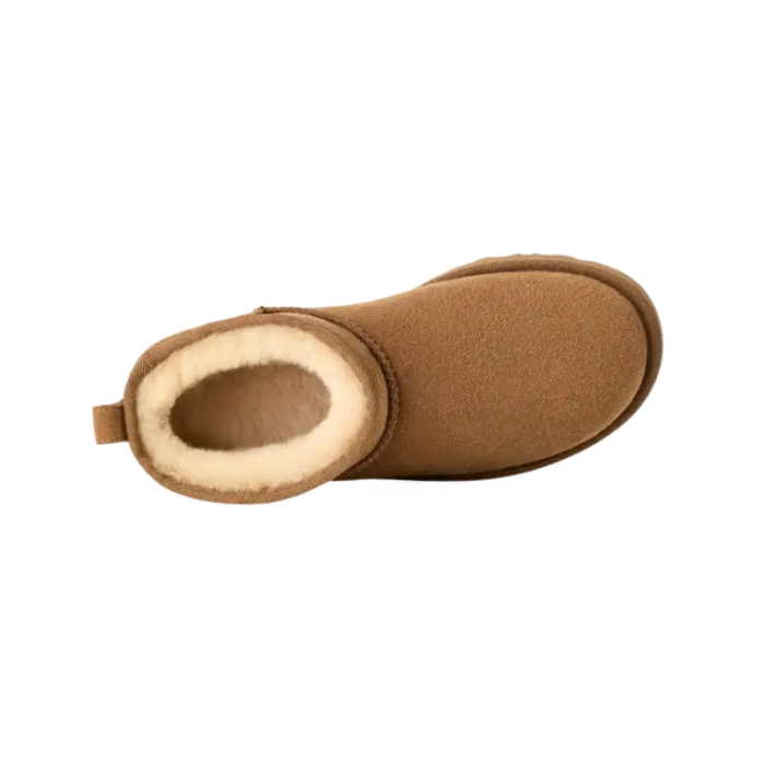 UGG Kids Classic Ultra Mini boots - Chestnut - Image 4