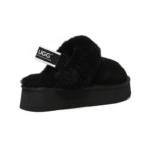 UGG Kids Funkette slippers - Black - Image 3
