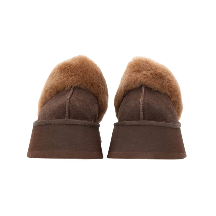 UGG Kids Funkette slippers - Burnt Cedar - Image 5