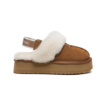 UGG Kids Funkette slippers - Chestnut