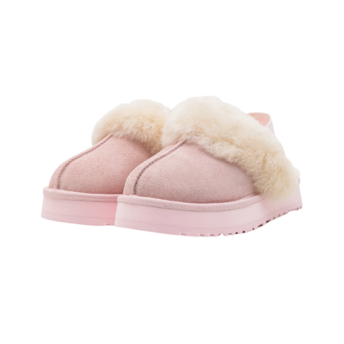 UGG Kids Funkette slippers - Pink - Image 3