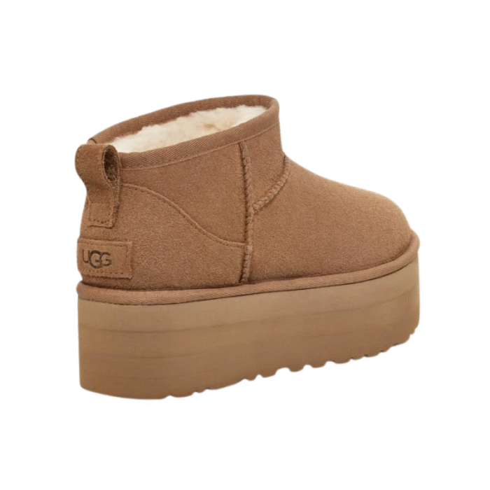 UGG  Kids' Classic Ultra Mini Platform - Chestnut - Image 4